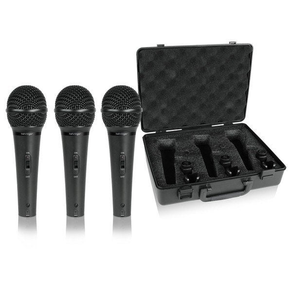 Behringer XM1800S – Dynamische microfoonset (3 stuks), ., Nieuw, Ophalen of Verzenden, .