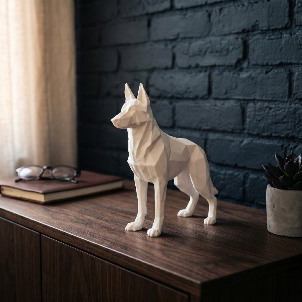 Duitse herder Decoratie, Meerkleurig, Overige materialen, Overige stijlen, Nieuw