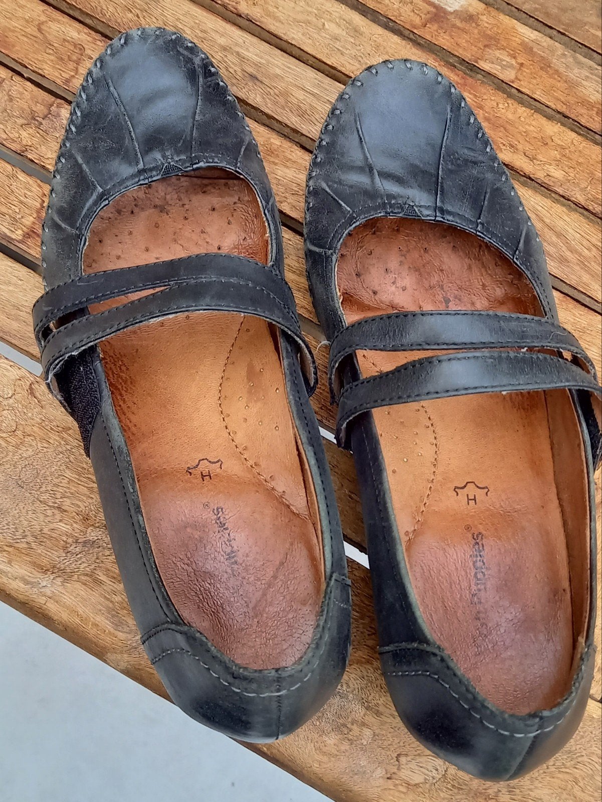 Hush Puppies zwart maat 40, Schoenen met lage hakken, Zwart, Ophalen of Verzenden, Gedragen