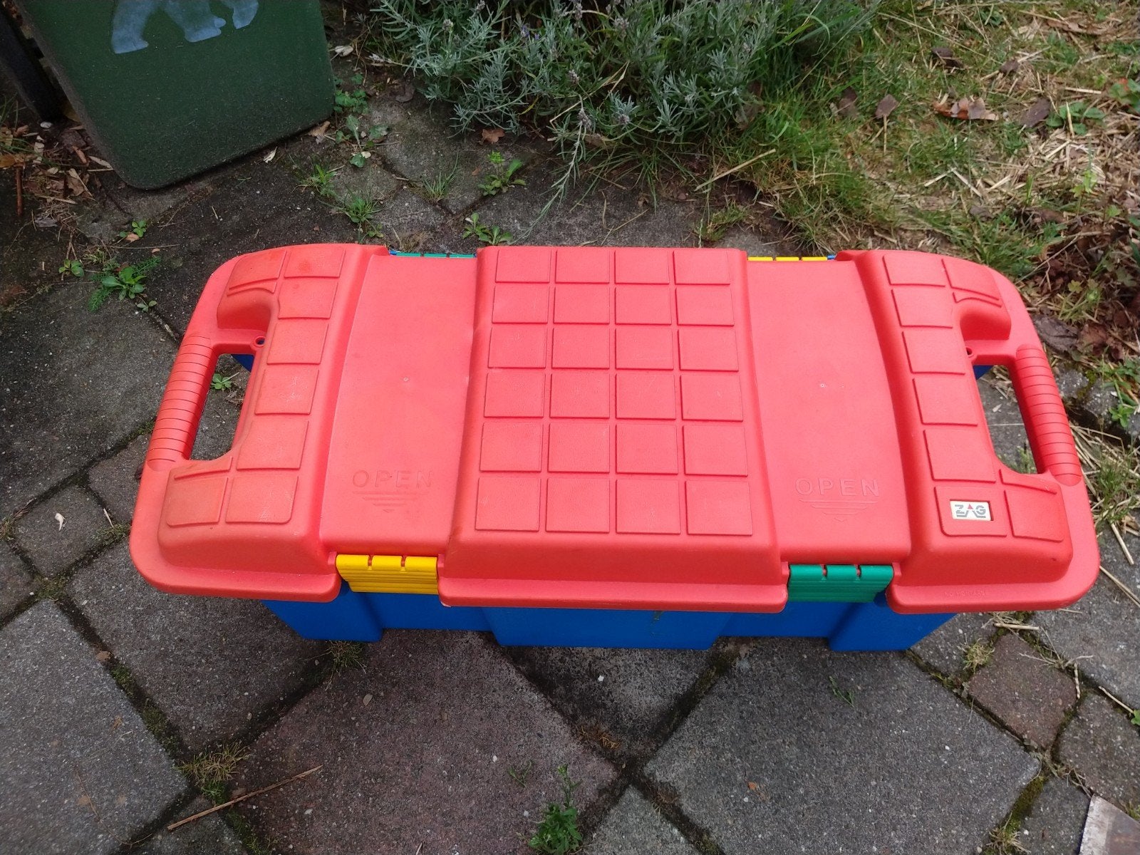 Sterke ZAG opbergdoos / gereedschapskist, Ophalen, Gebruikt, 50 tot 75 cm, Minder dan 40 cm