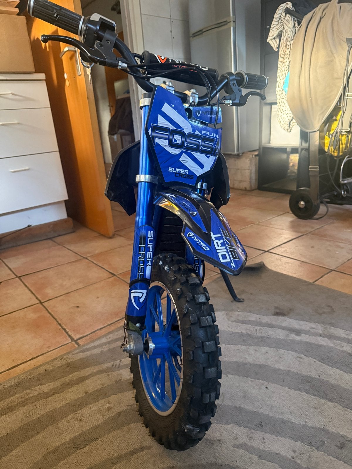 Fossa 1000W Super Cross Elektrische Dirtbike, Ophalen, Zo goed als nieuw, Schijfrem, Dirtbike