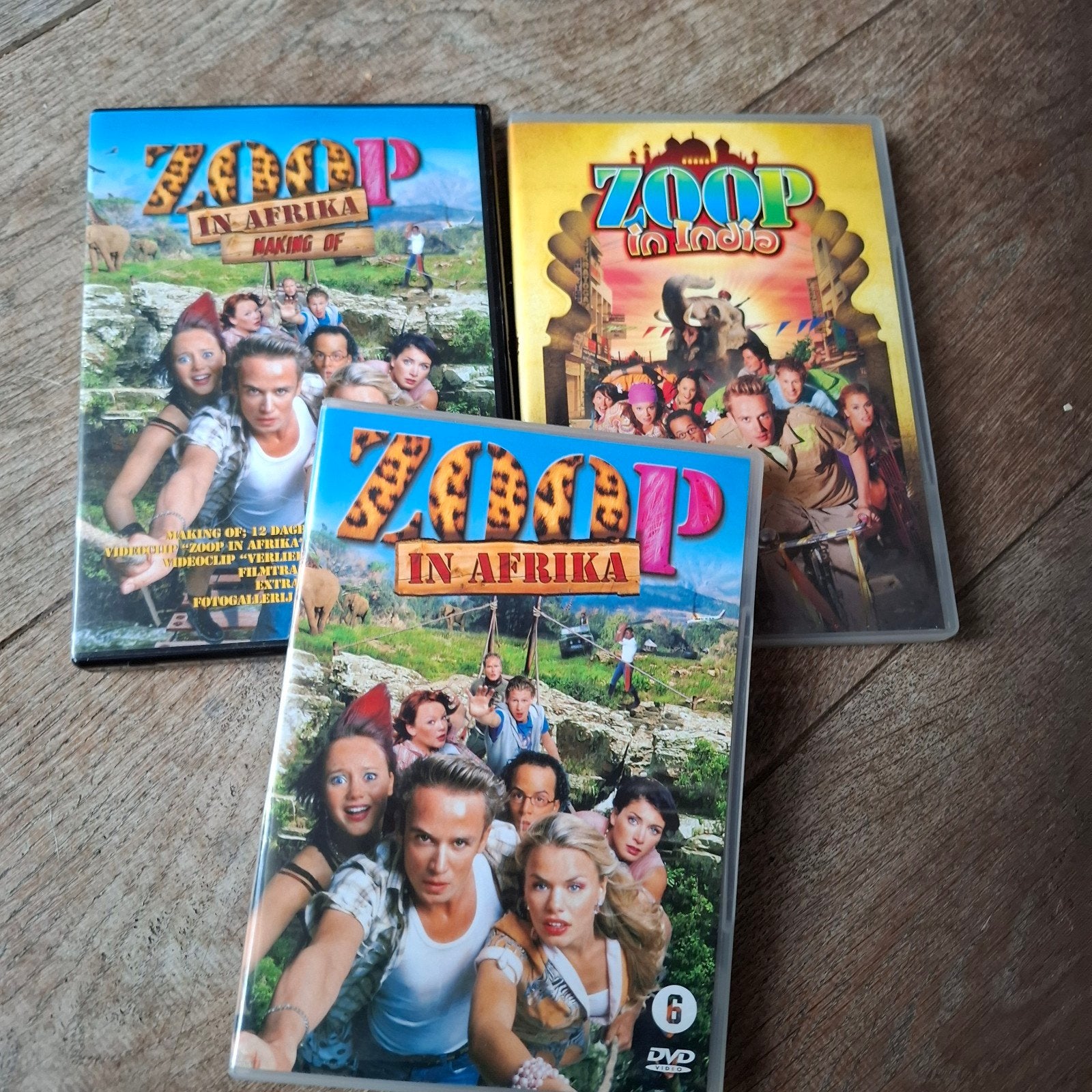 Zoop in Afrika & Zoop in India DVD's, Alle leeftijden, Ophalen of Verzenden, Zo goed als nieuw
