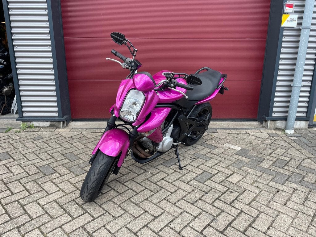 Kawasaki ER-6n ER6-N ABS Roze A en A2 mogelijk, 649 cc, Bedrijf, Meer dan 35 kW, Toermotor