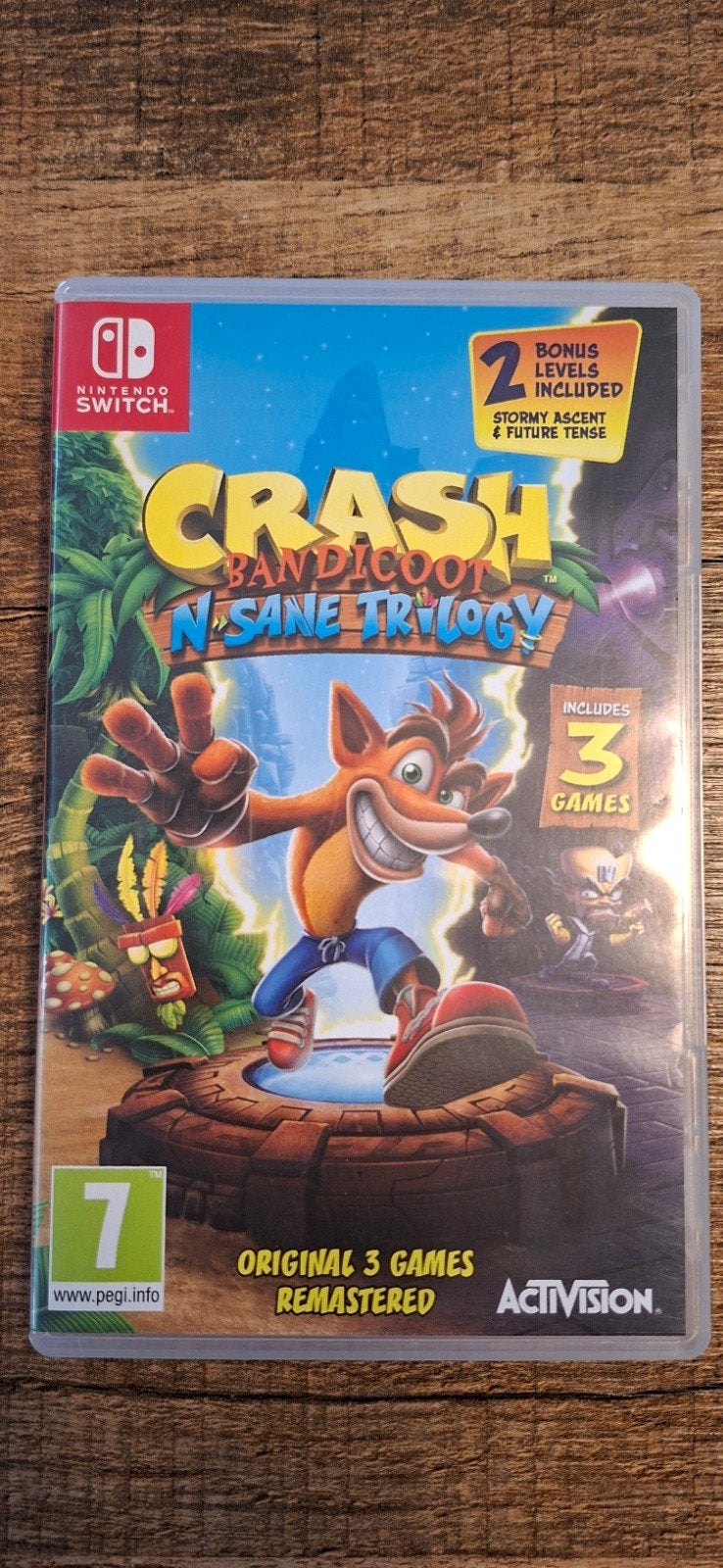 Crash Bandicoot N. Sane Trilogy - Nintendo Switch, Spelcomputers en Games, Games | Nintendo Switch, Ophalen of Verzenden