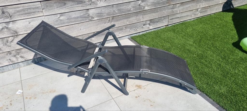 Leliggbed, Tuin en Terras, Ligbedden, Ophalen, Zo goed als nieuw, Aluminium