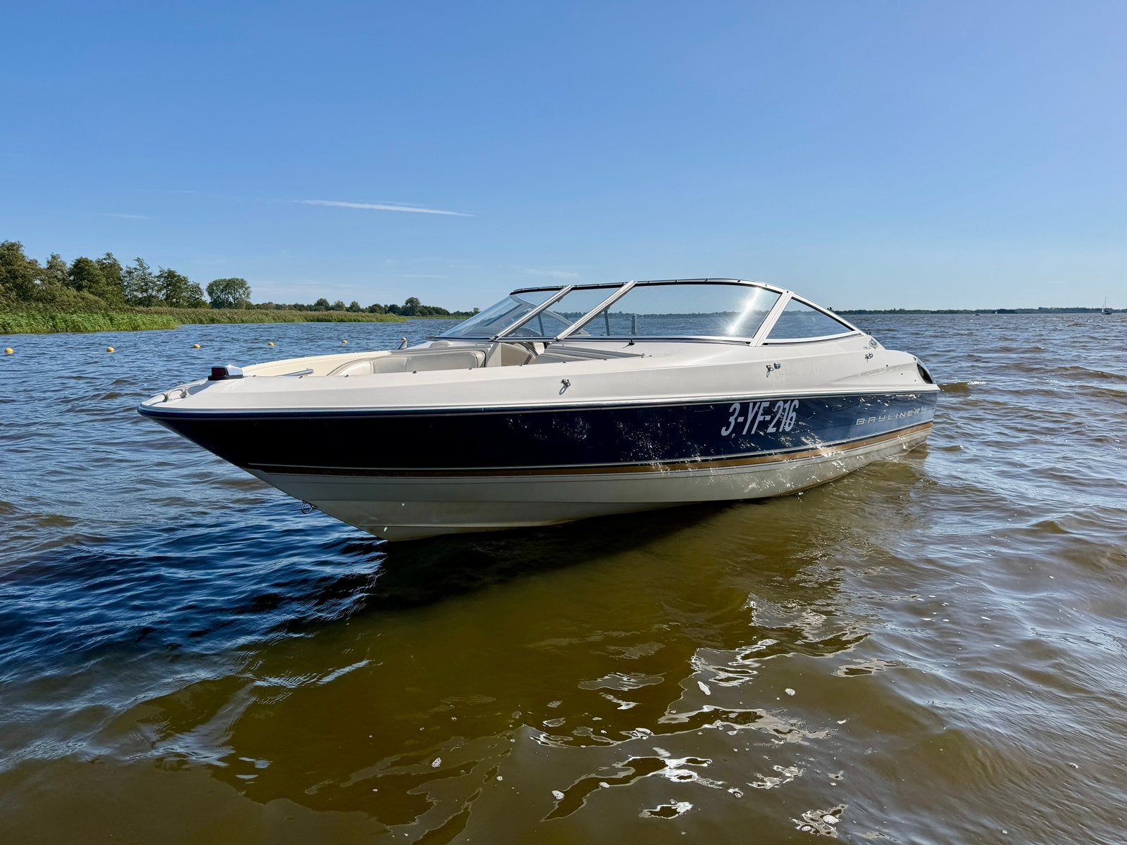 Bayliner 1750 LS INRUIL AUTO WATERSCOOTER MOGELIJK, Ophalen, Gebruikt, Binnenboordmotor, 5 m