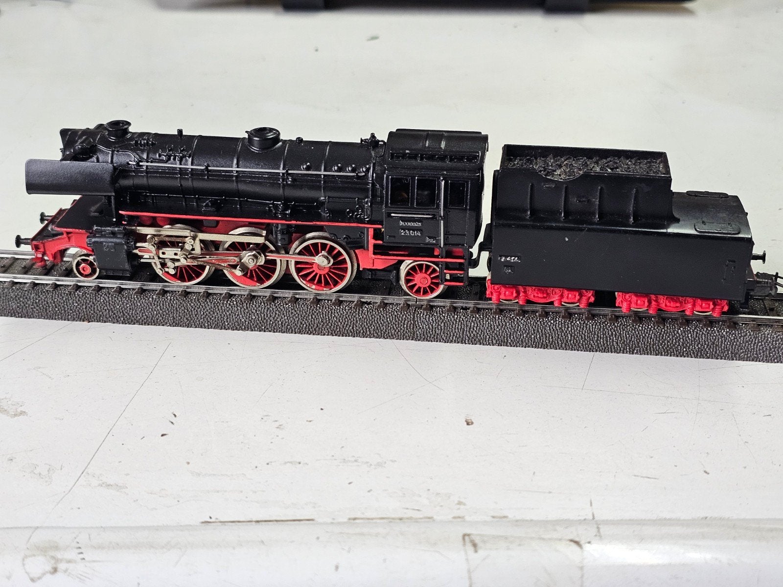 Märklin BR23014 Stoomlocomotief knutselaar., Wisselstroom, Gebruikt, Locomotief, Ophalen of Verzenden