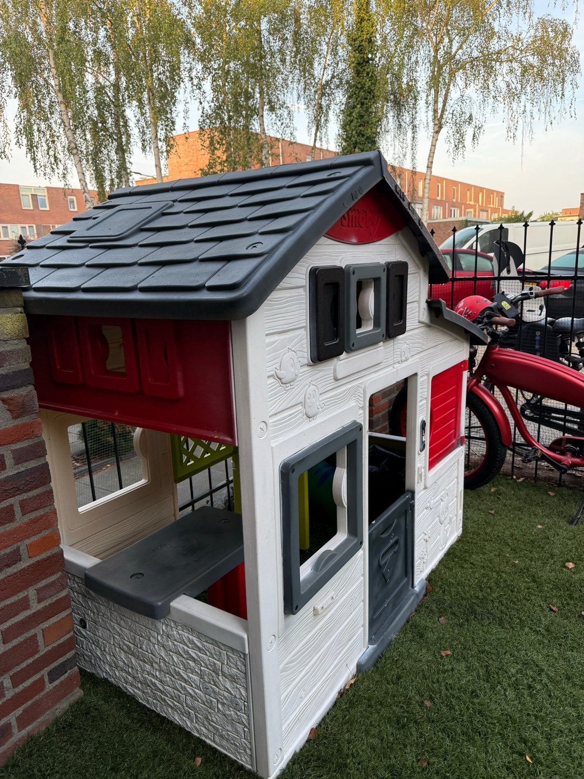 Smoby Speelhuisje voor Kinderen - Gebruikt, Ophalen of Verzenden, Gebruikt, Kunststof
