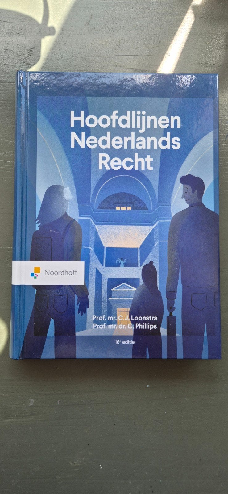 Hoofdlijnen Nederlands Recht - 16e editie, Ophalen of Verzenden, Alpha, Zo goed als nieuw, HBO