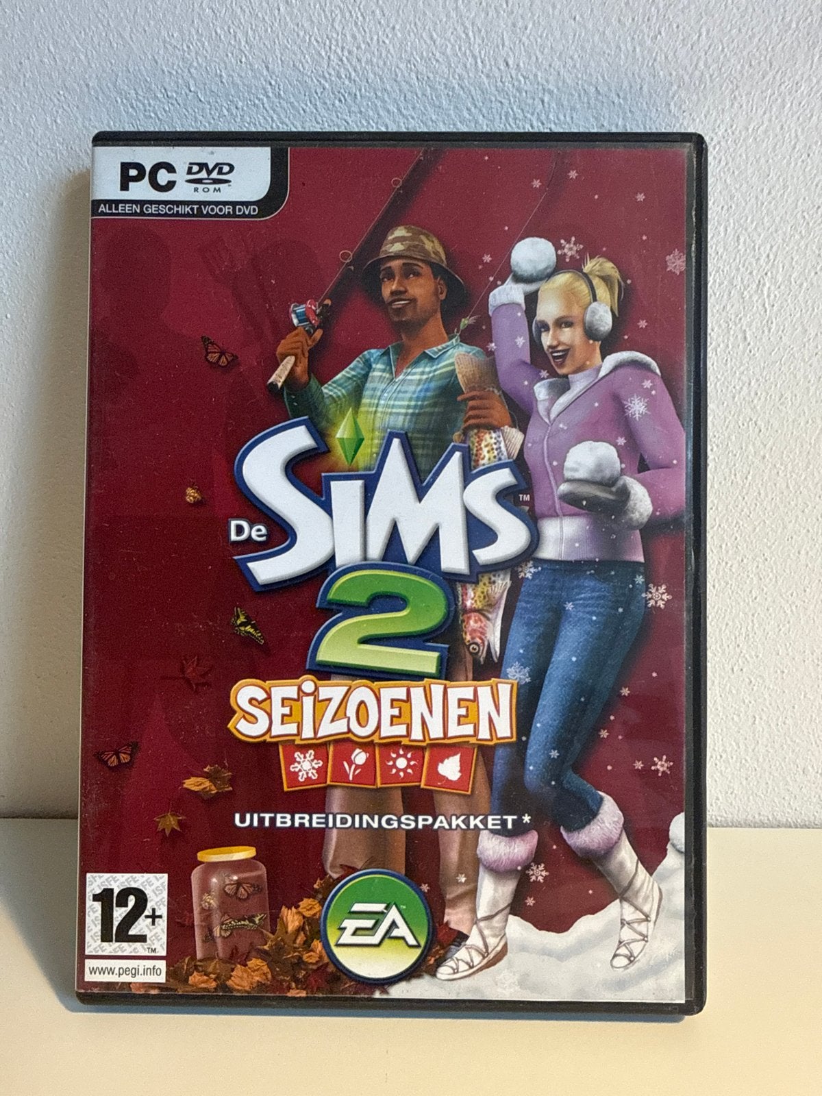 De Sims 2 Seizoenen Uitbreidingspakket PC DVD-ROM, Spelcomputers en Games, Gebruikt, 1 speler, Ophalen of Verzenden, Vanaf 12 jaar