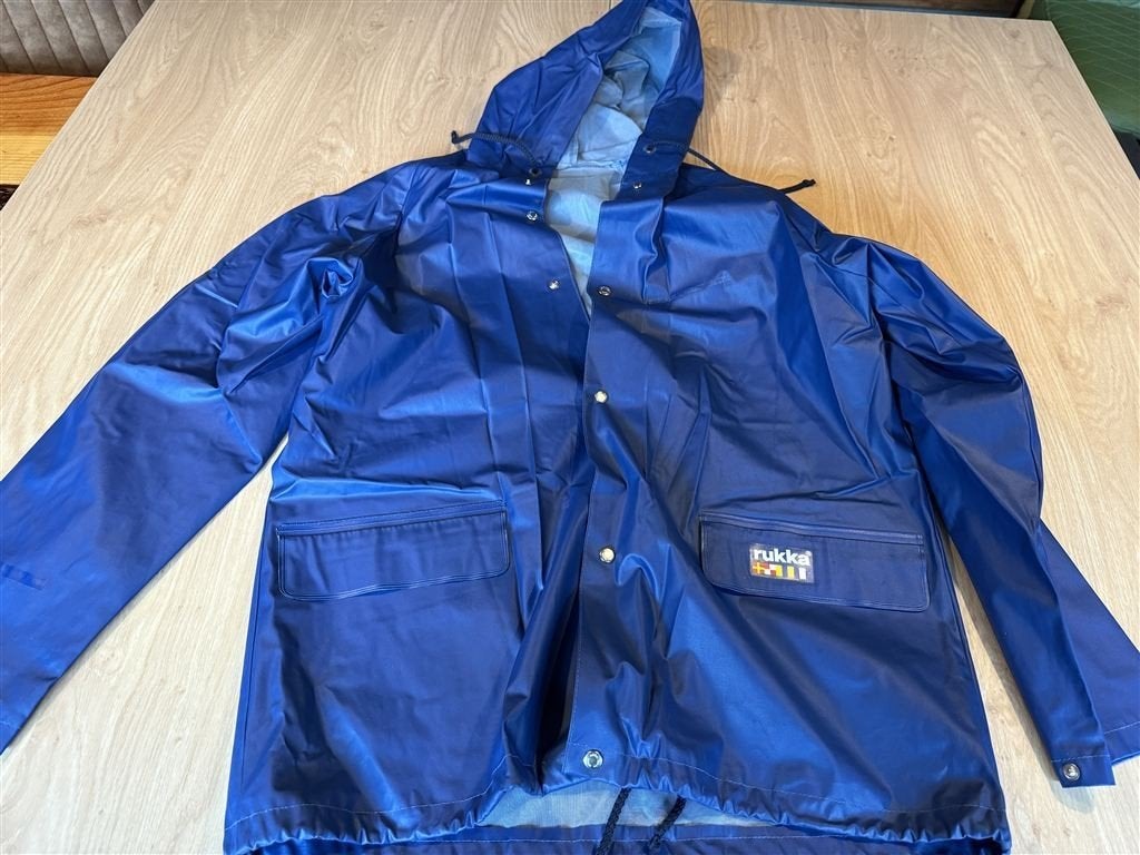 Regenjas rukka finland pvc jas maat M, Verzenden, Zo goed als nieuw, Regenjas