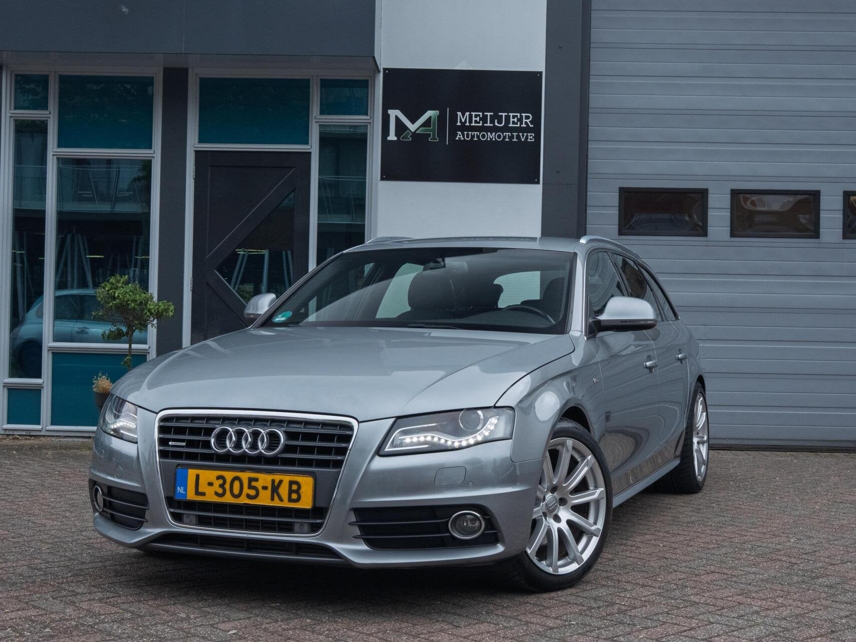 Audi A4 Avant 2.0 TFSI quattro Sline |DSG|B&O|Memory|Stoelv., Auto's, Audi, Euro 5, Gebruikt, Zwart, 1984 cc