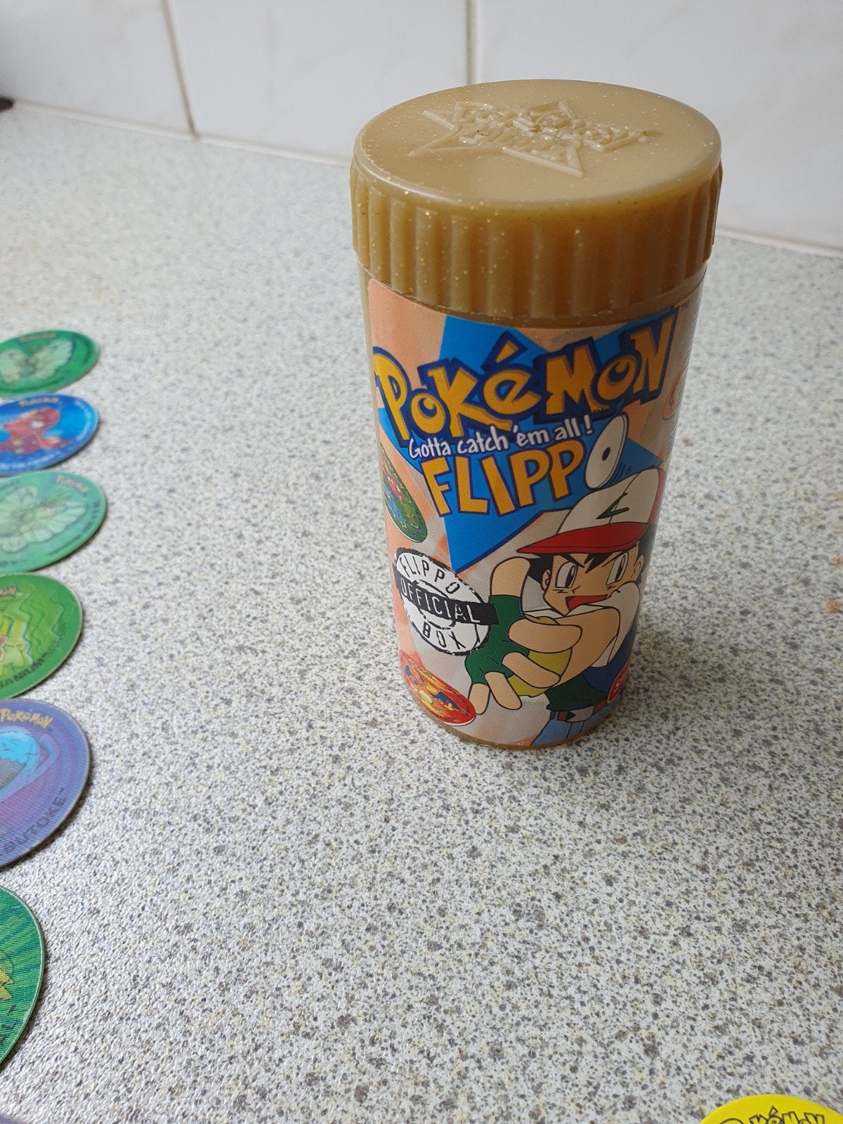 pokemon flippo's en flippo box, Ophalen of Verzenden, Losse flippo's