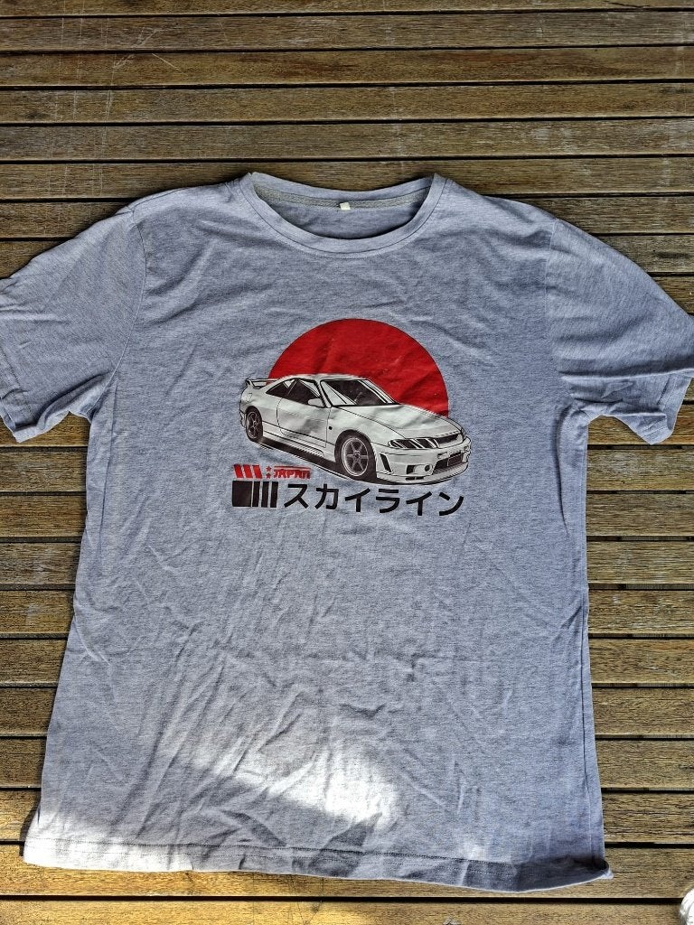 Grijs shirt maat XL !!, Kleding | Heren, Ophalen of Verzenden, Gedragen, Maat 56/58 (XL), Grijs
