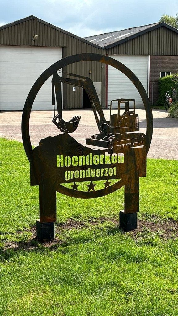 Unieke naamborden en bedrijfslogo's van staal!, Mijn Staal, Nieuw, Ophalen of Verzenden, Info@mijnstaal.nl