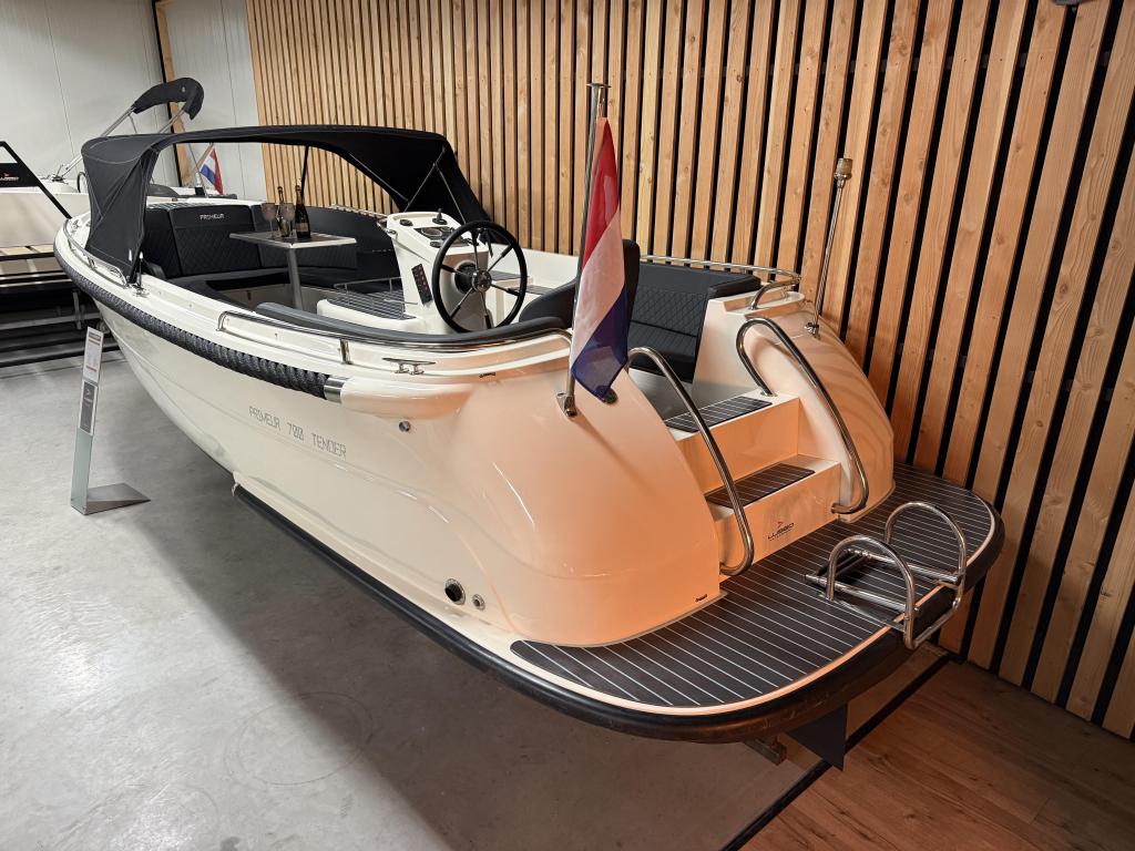 NwStaat! PRIMEUR 700 '33PK VETUS' BOEGSCHR Raymarine! Bj'21!, 7 m, Zo goed als nieuw, Polyester, Diesel