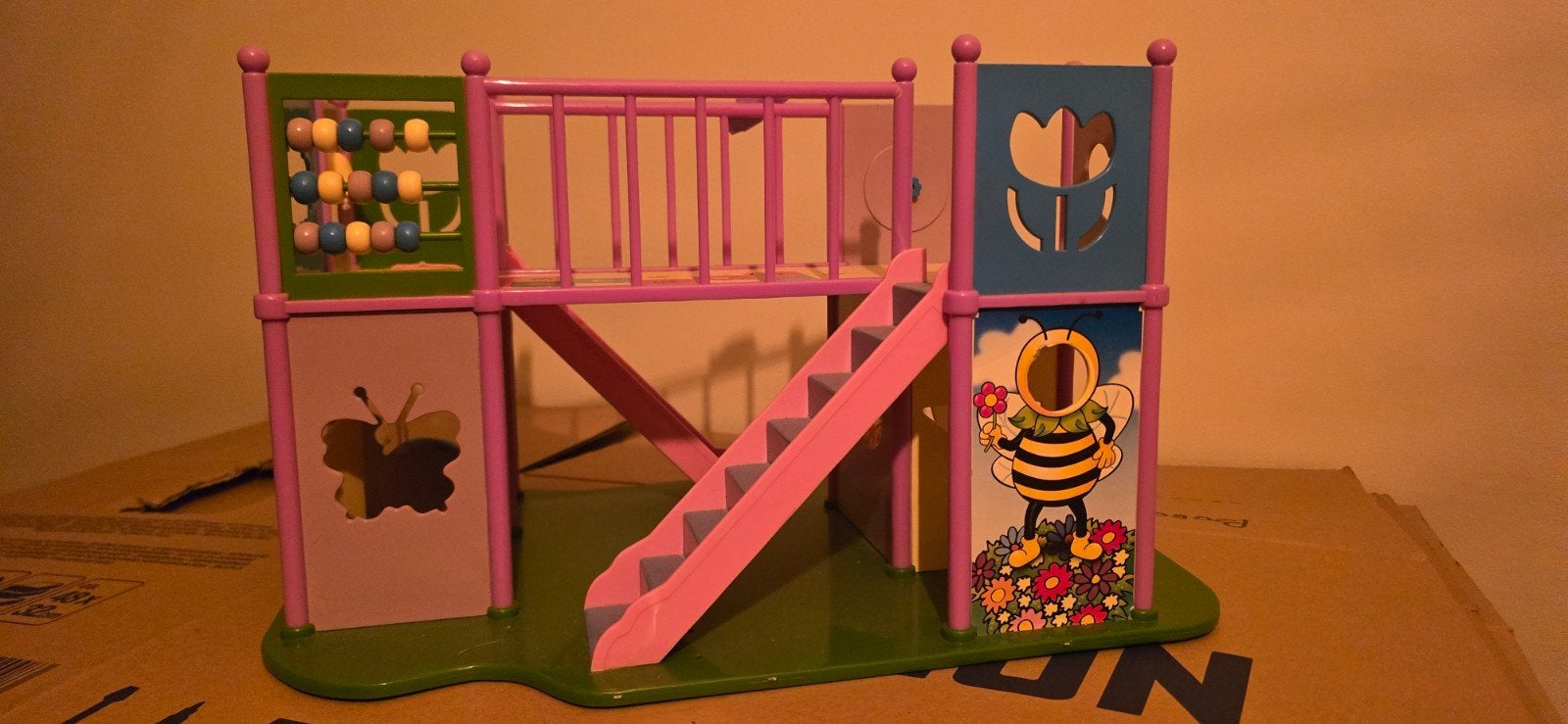speeltuin voor Evi ( incl. poppetjes), Ophalen of Verzenden, Barbie
