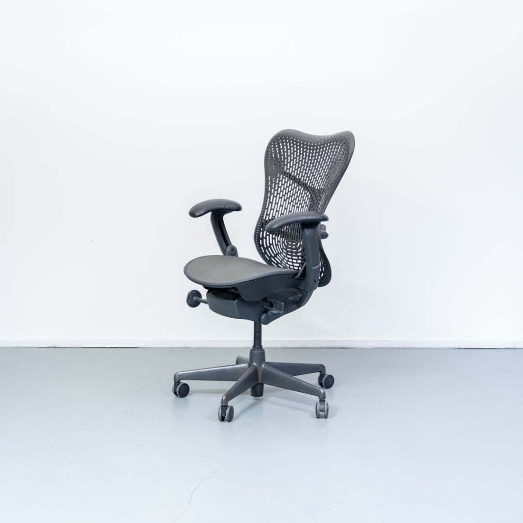 Herman Miller Mirra 1 Graphite TriFlex - Graphite, Herman Miller, Gebruikt, Niet ingevuld, Niet ingevuld