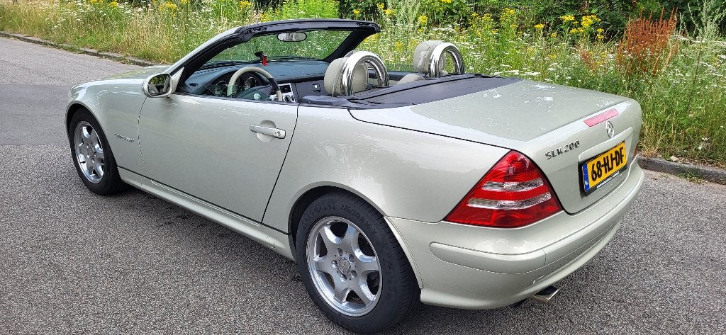 Mercedes Benz SLK 200K NAP bouwjr. 2001, Auto's, Mercedes-Benz, Particulier, SLK, ABS, Airbags, Alarm, Bluetooth, Centrale vergrendeling