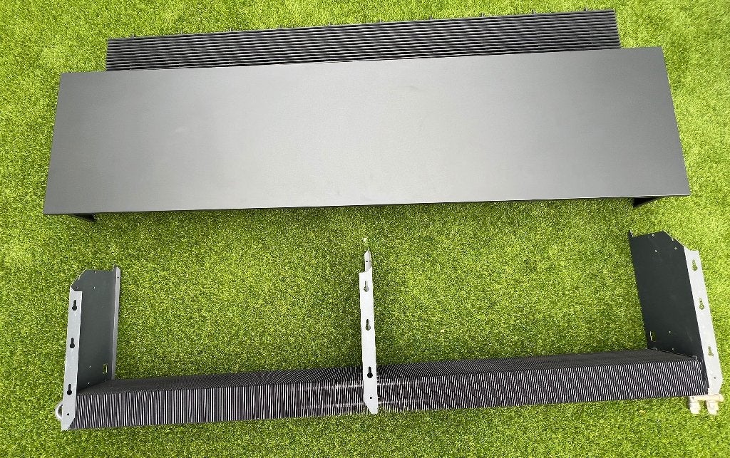Laag temetatuur kachel JAGA, Ophalen, 30 tot 80 cm, 500 tot 800 watt, Hoog rendement (Hr)