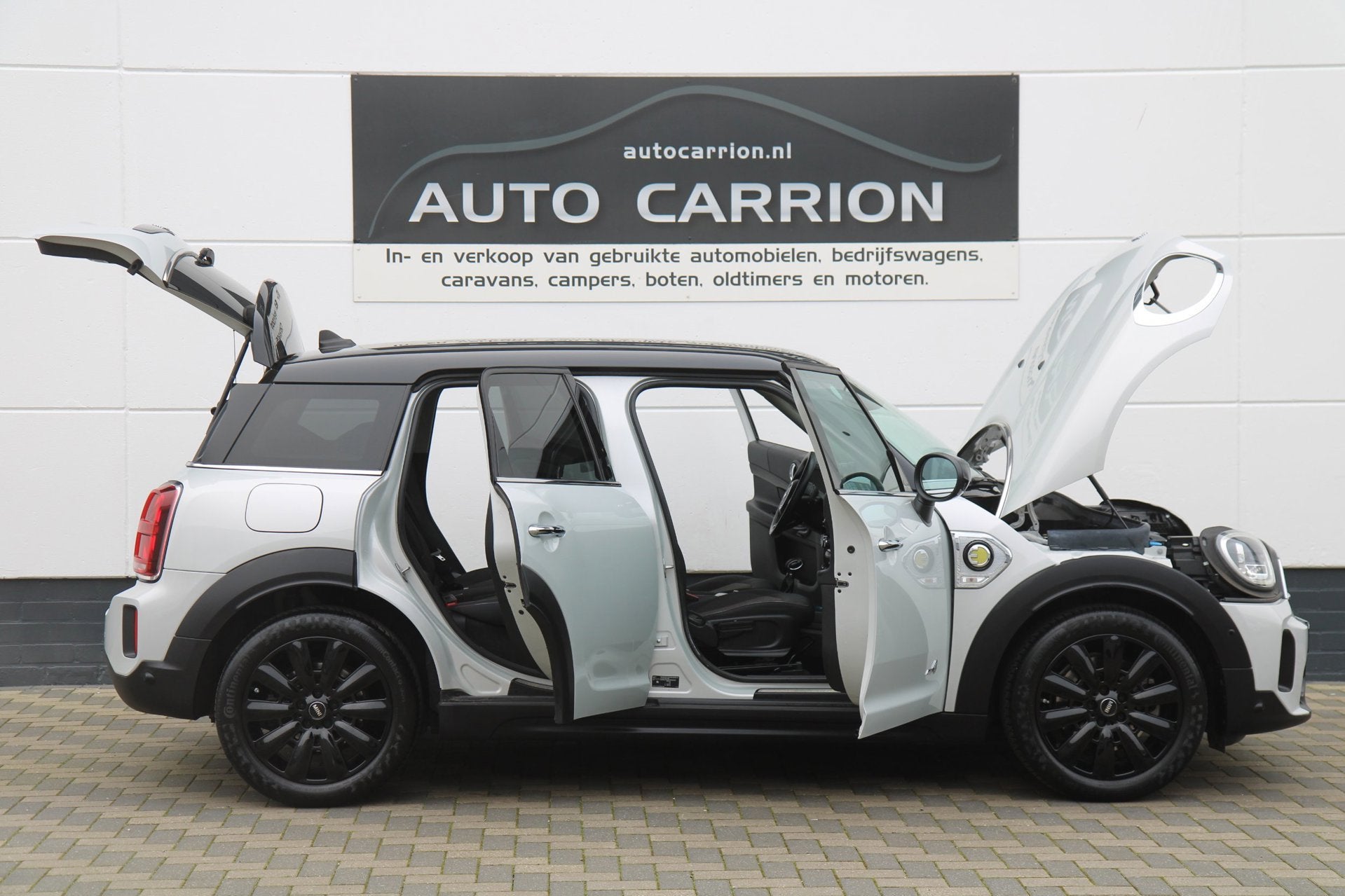Mini Countryman 1.5 Cooper S E ALL4 PHEV Facelift en Virtual, Automaat, Dealer onderhouden, Stof, Gebruikt