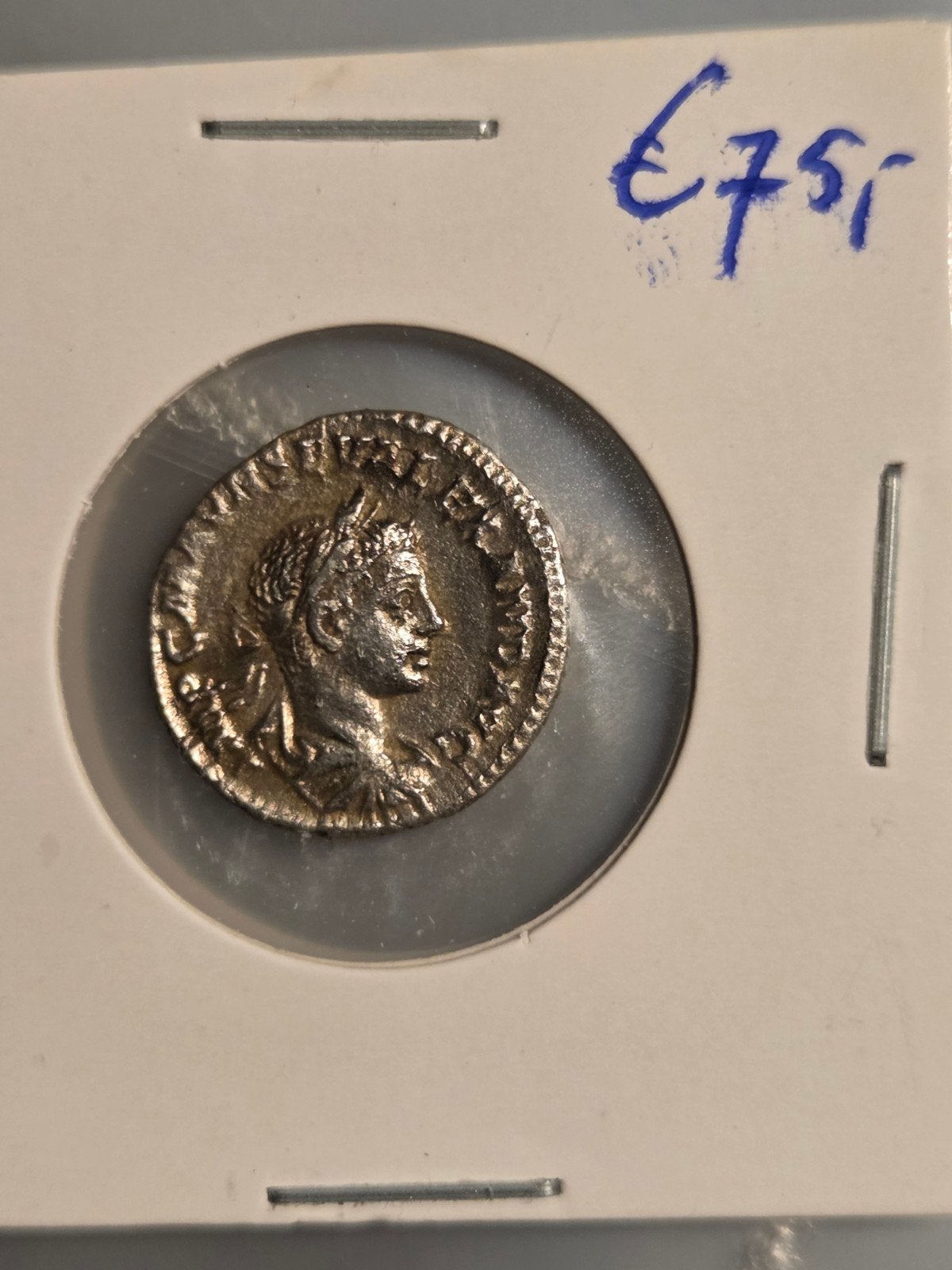 Zeldzame Romeinse munt - Keizer Augustus, Ophalen of Verzenden, Overige landen, Losse munt, Zilver