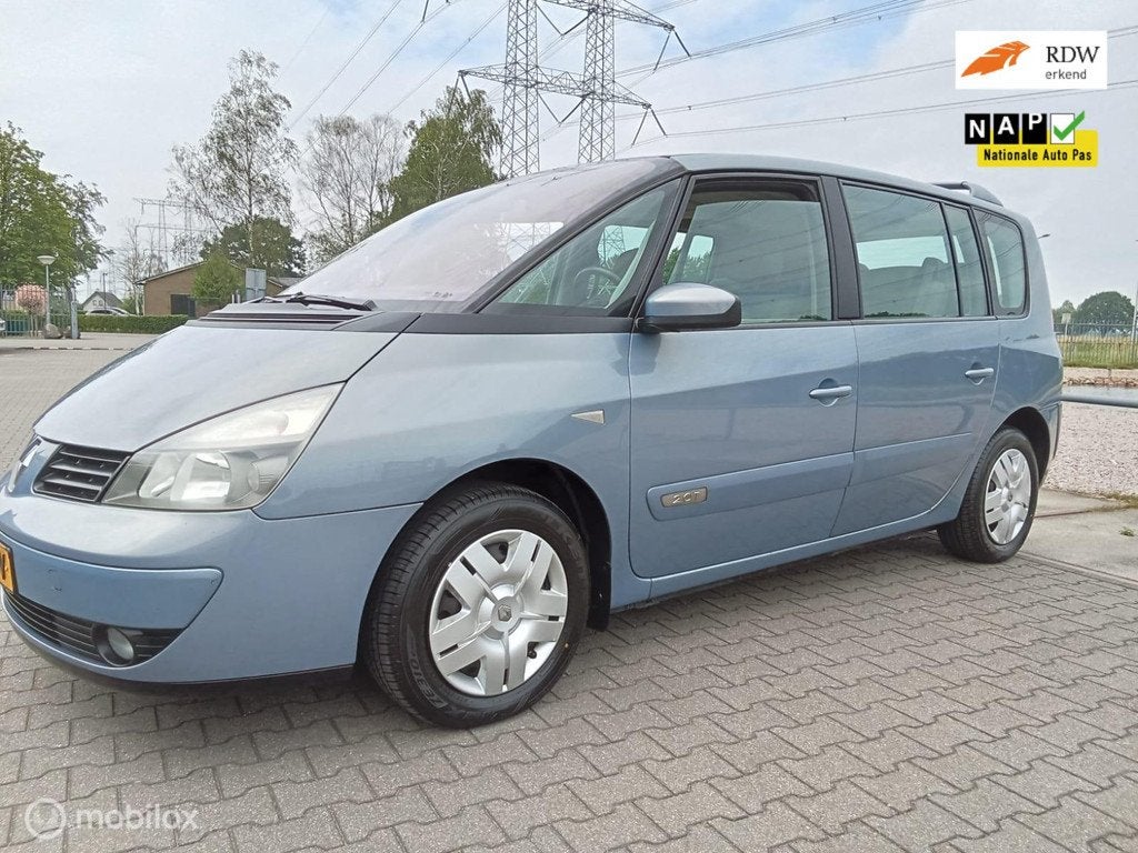 Renault Espace 2.0 T Authentique/7P/Airco/Trekhaak, Auto's, 1998 cc, Stof, Gebruikt, 4 cilinders