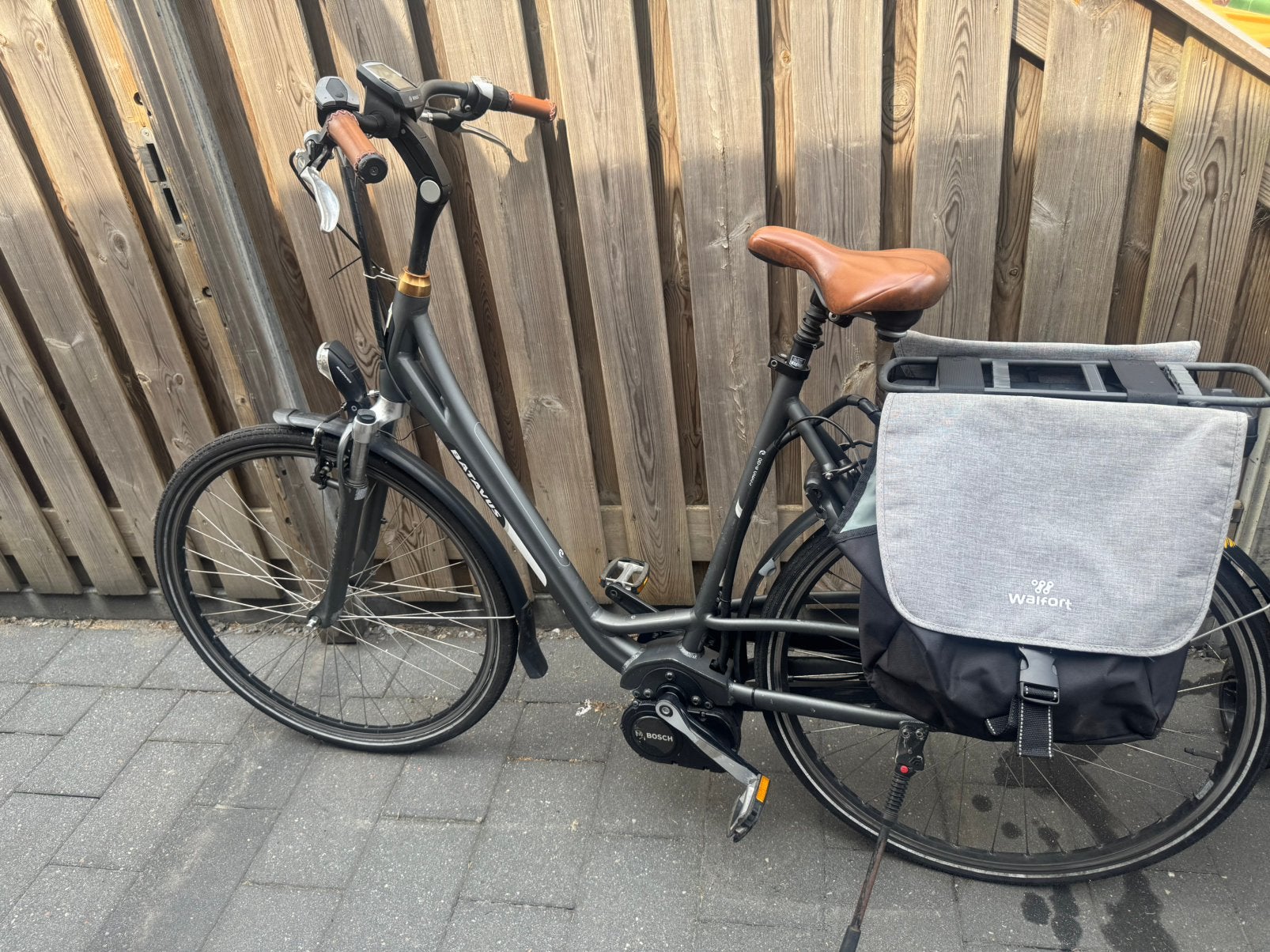 Batavus elektrische fiets 28” Bosch middenmotor OPKNAPPER, 55 tot 59 cm, Ophalen, Gebruikt, Batavus