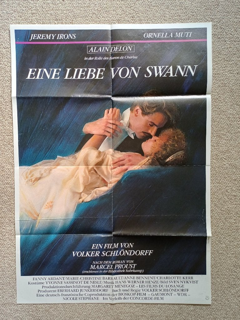 UN   AMOUR   DE   SWANN      filmposter., Verzenden, A1 t/m A3, Film en Tv, Rechthoekig Staand