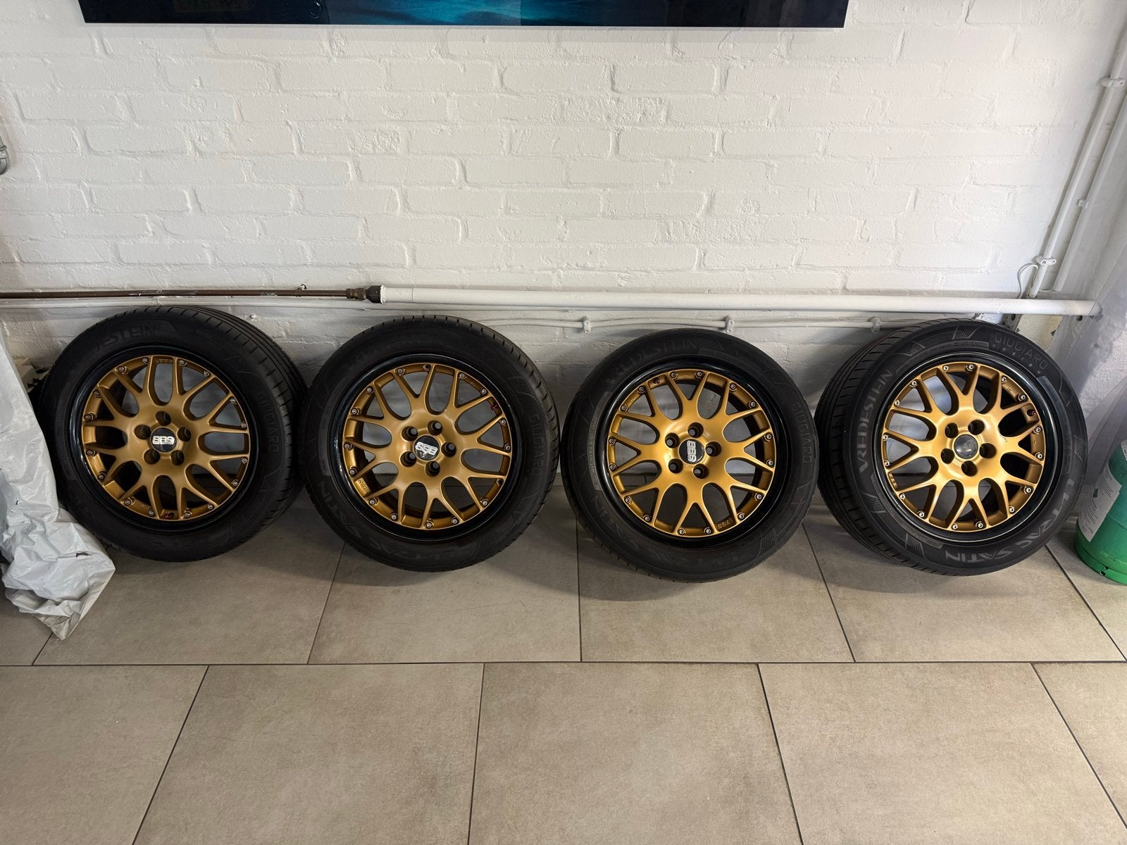Volkswagen BBS Velgen met Vredestein zomerbanden - 16 inch, Ophalen