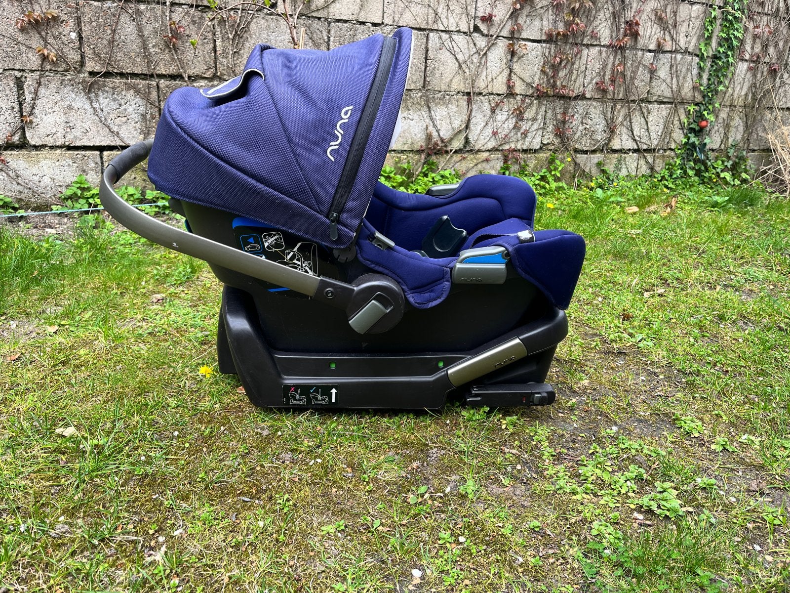 Nuna Pipa autostoel met Isofix base, Gebruikt, Isofix, 0 t/m 13 kg, Ophalen