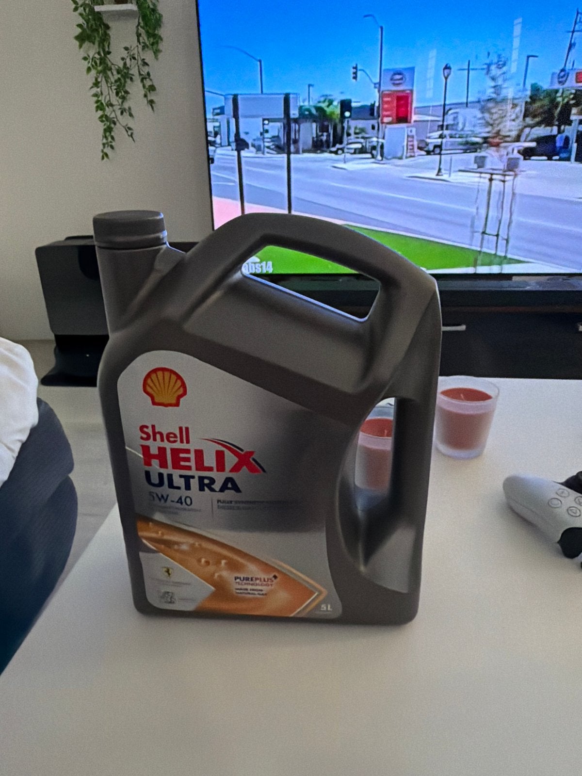 5L Shell Helix Ultra 5W-40 Vol Synthetische Motorolie, Ophalen of Verzenden, Nieuw, Universele onderdelen