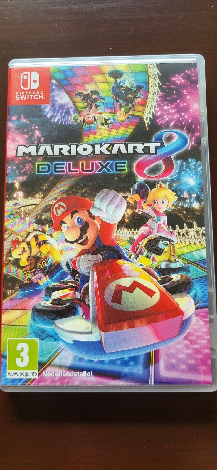 Mario Kart 8 Deluxe Switch, Spelcomputers en Games, Racen en Vliegen, Ophalen of Verzenden, Zo goed als nieuw, Eén computer