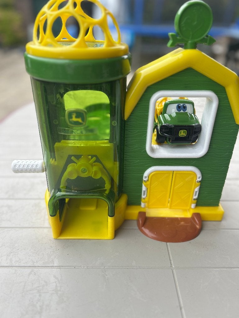 Leuke John Deere speelset van het merk Oball Grippers, Ophalen, Gebruikt