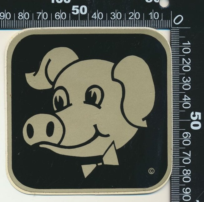 Sticker: Varken (2), Ophalen of Verzenden, Zo goed als nieuw, Dier en Natuur