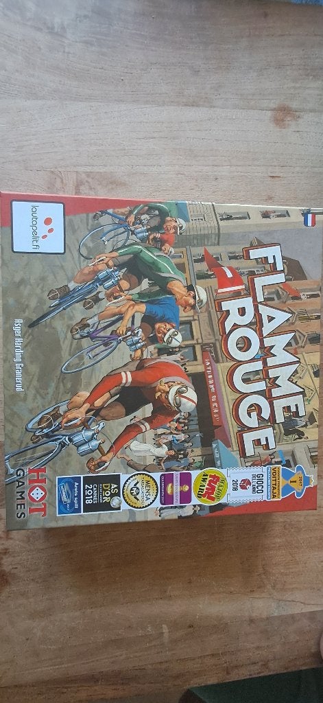 Flamme rouge, Hobby en Vrije tijd, Een of twee spelers, Ophalen of Verzenden, Zo goed als nieuw, Hot Games