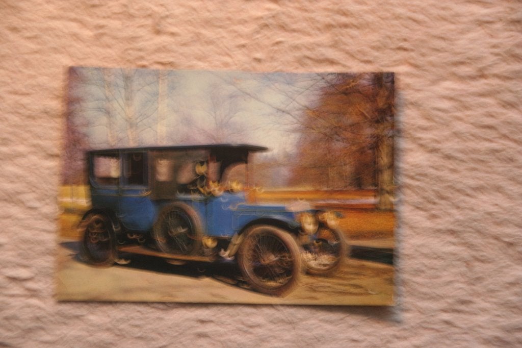 Oude ansichtkaart met Daimler Berline 1912, Ophalen of Verzenden, 1960 tot 1980, Gelopen, Voertuig