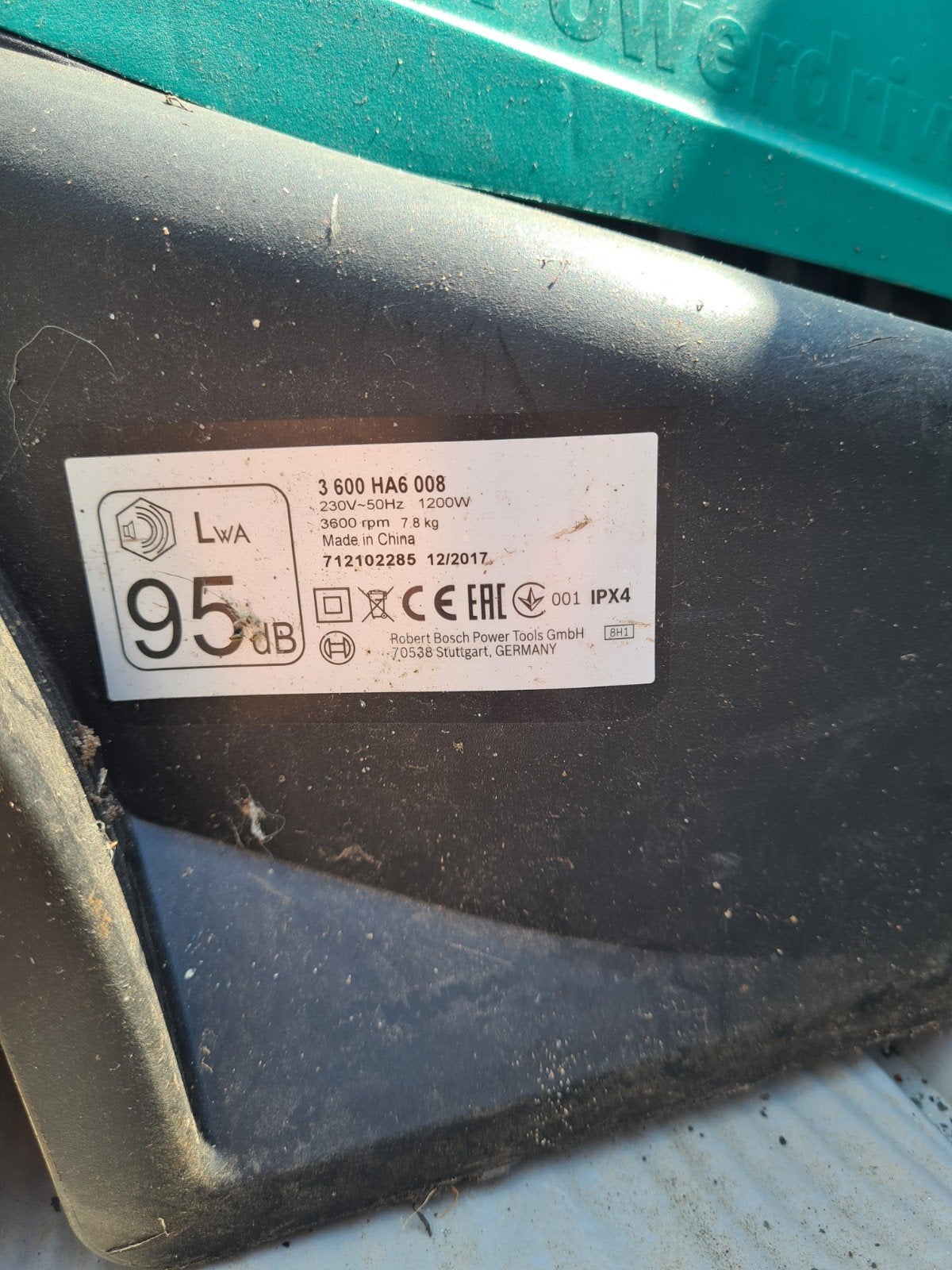 Bosch Rotak 32 grasmaaier - Elektrisch, 1200W, Cirkelmaaier, Gebruikt, Elektrische grasmaaier, Ophalen of Verzenden