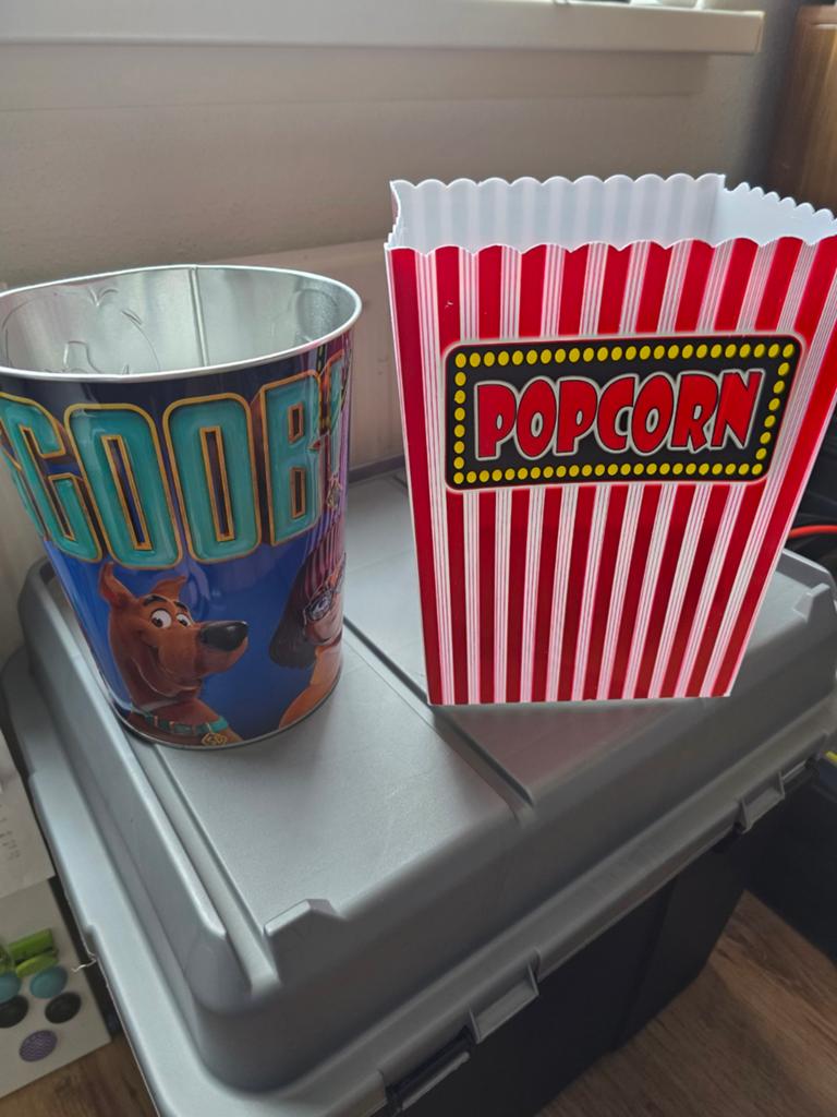 Scooby Doo emmer en popcorn bak, Ophalen