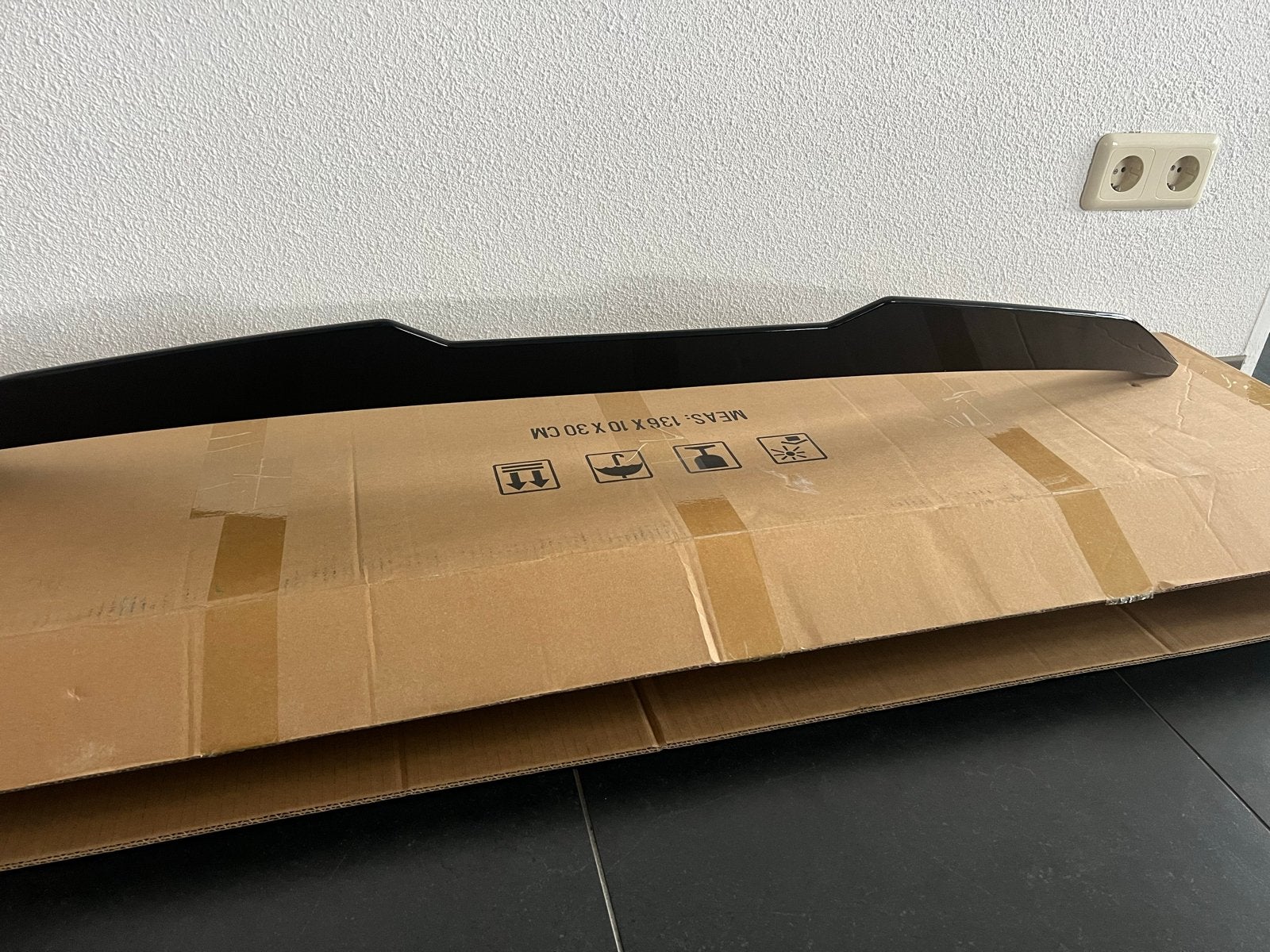 Audi A5/S5/RS5 Spoiler - Glanzend Zwart, Auto-onderdelen, Carrosserie en Plaatwerk, Gebruikt, Achterklep, Achter, Audi