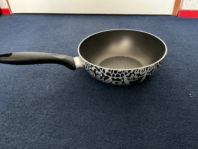 Leuk wokpannetje, Ophalen of Verzenden, Gebruikt, Overige materialen, Overige typen