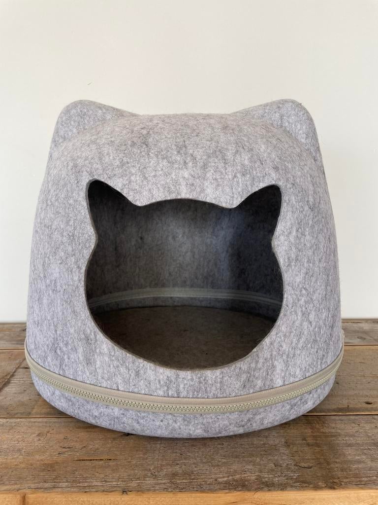Leuke kattenmand/ kattenhuis van vilt NIEUW!, Dieren en Toebehoren, Ophalen of Verzenden, Nieuw, Vilt