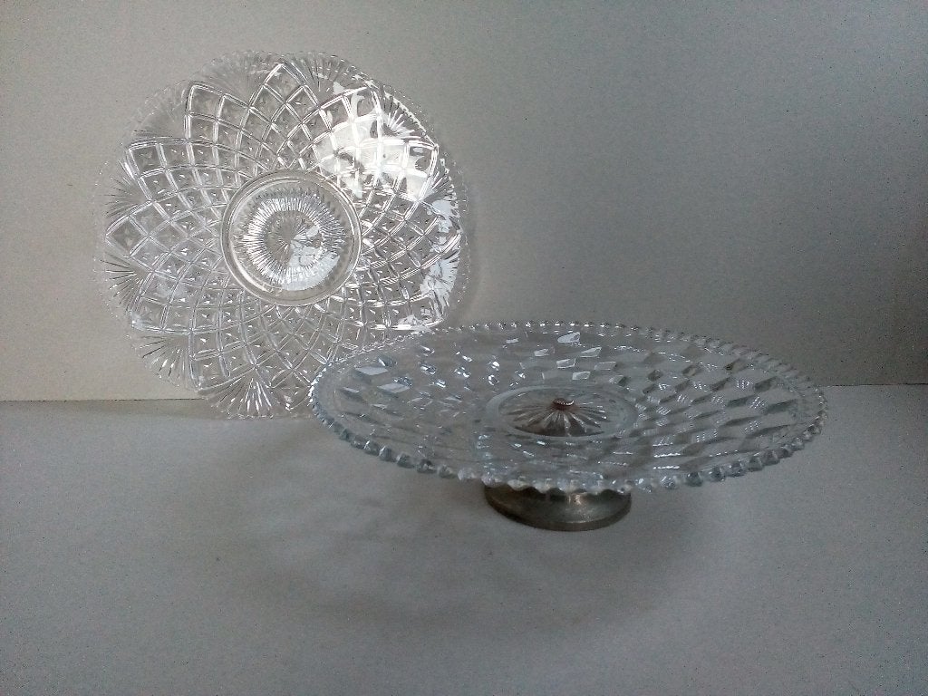 Brocante Gebak/vlaaischalen.(Knapkoekschalen).Pr/p/st vanaf, Ophalen of Verzenden
