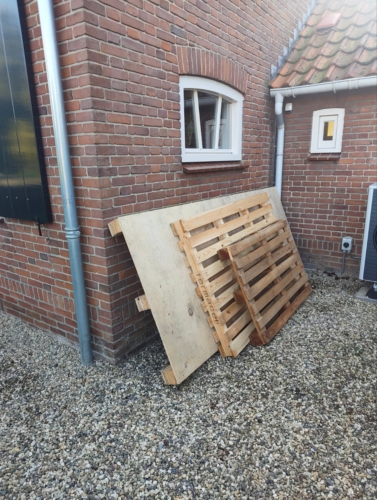 Gratis af te halen pallets, Ophalen, Gebruikt, Pallet, Minder dan 200 cm