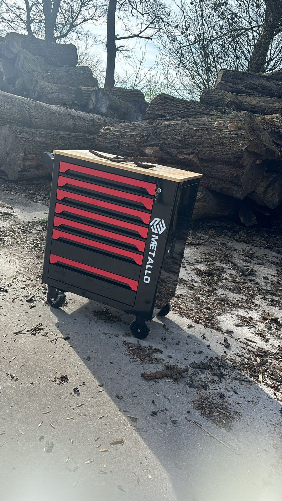 Nieuwe gereedschapswagen gereedschapskar XXL KRACHTDOPPEN, Doe-het-zelf en Verbouw, Gereedschap | Handgereedschap, Ophalen, Nieuw