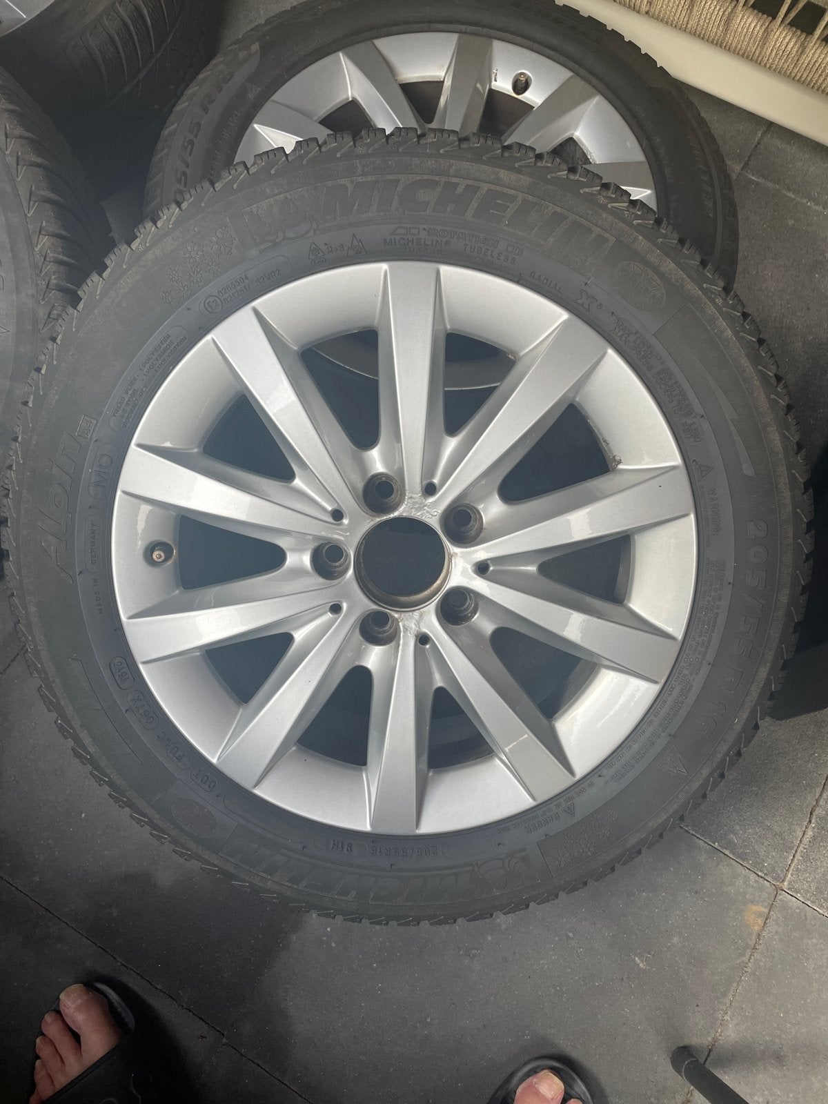 Mercedes b w246 velgen met winterbanden, Auto-onderdelen, Banden en Velgen, Ophalen, Gebruikt, 16 inch, Banden en Velgen