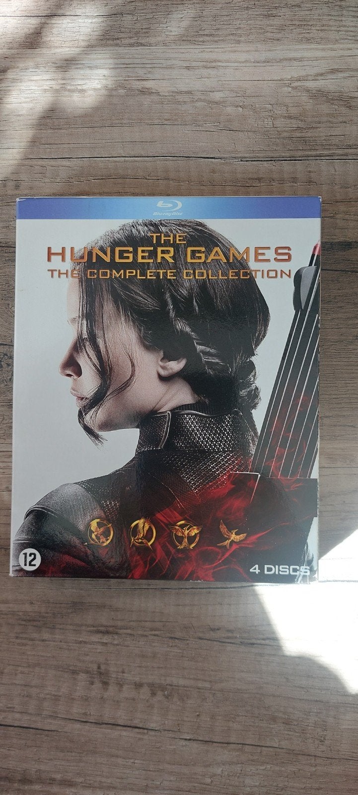 The Hunger Games: The Complete Collection (Blu-ray), Cd's en Dvd's, Nederlands, Actie, Ophalen of Verzenden, Zo goed als nieuw