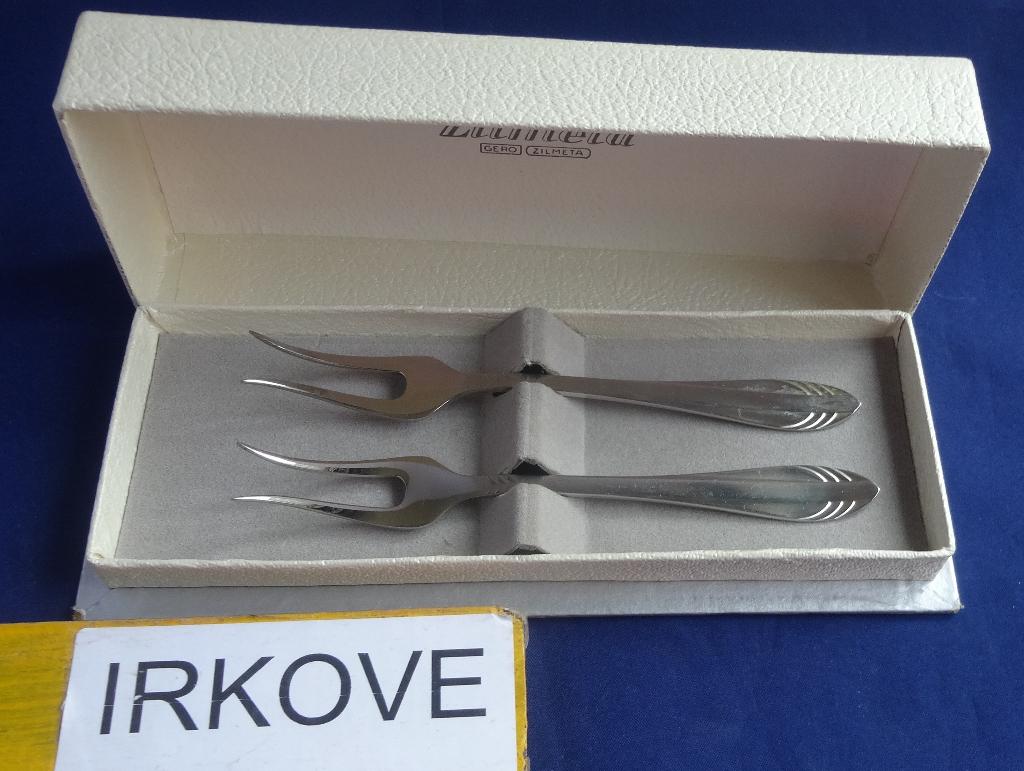 GERO ZILMETA * 2 X BESTEK In Doos *, Verzenden, Nieuw, Rvs of Chroom