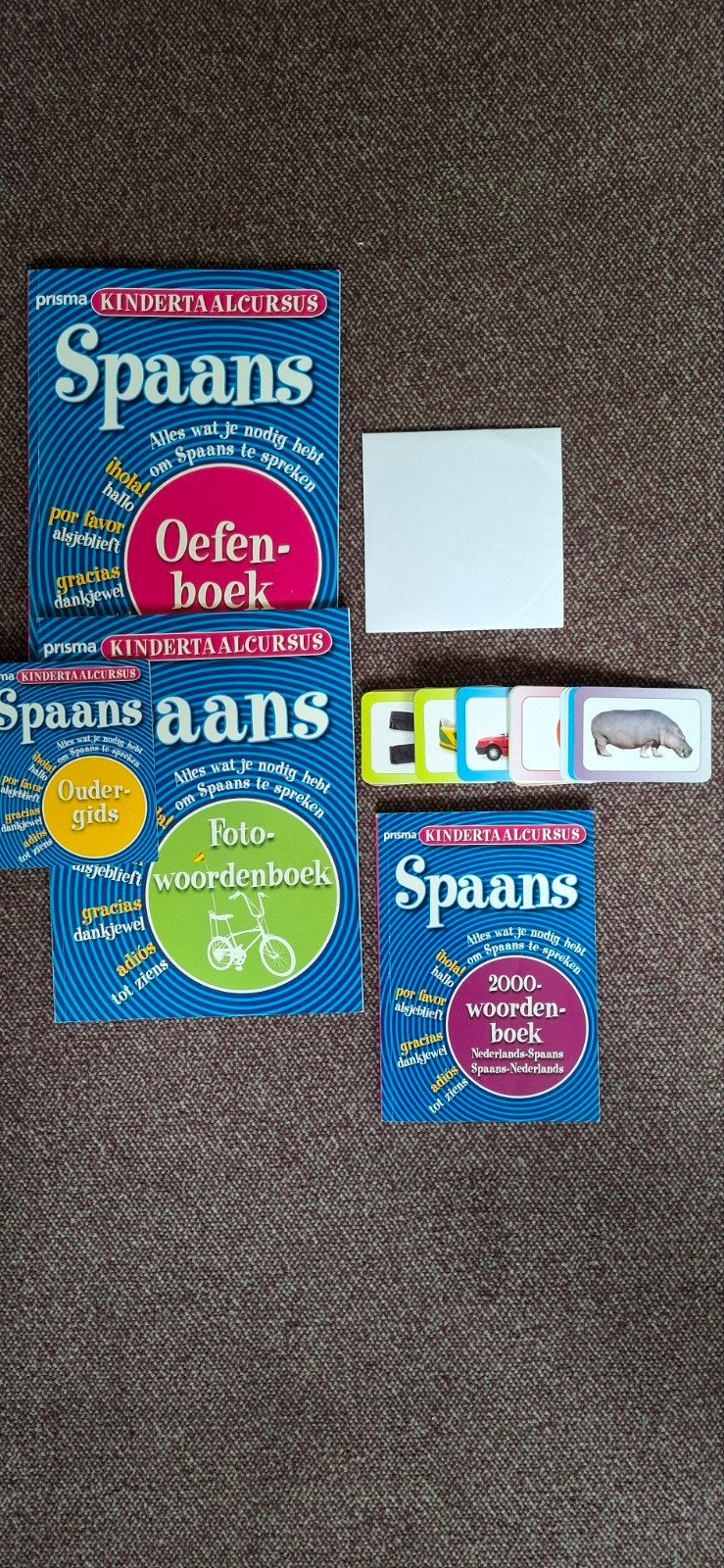 Cursus Spaans voor kinderen (en/of volwassenen), Ophalen of Verzenden, Alpha, Zo goed als nieuw, Niet van toepassing
