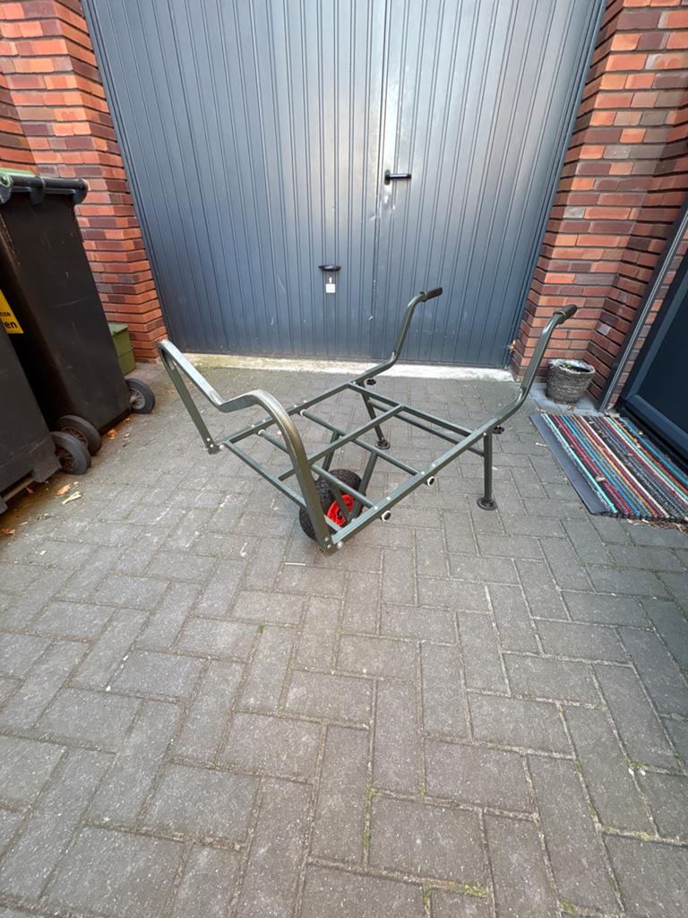 Stevige karper trolley / barrow voor visuitrusting, Ophalen, Gebruikt, Overige typen
